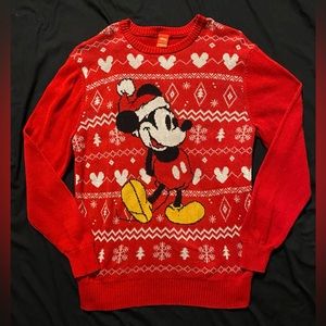 Disney Mickey Mouse Christmas Holiday Sweater Party Ugly